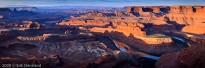 deadhorse state park, canyon, sunrise, composite, 